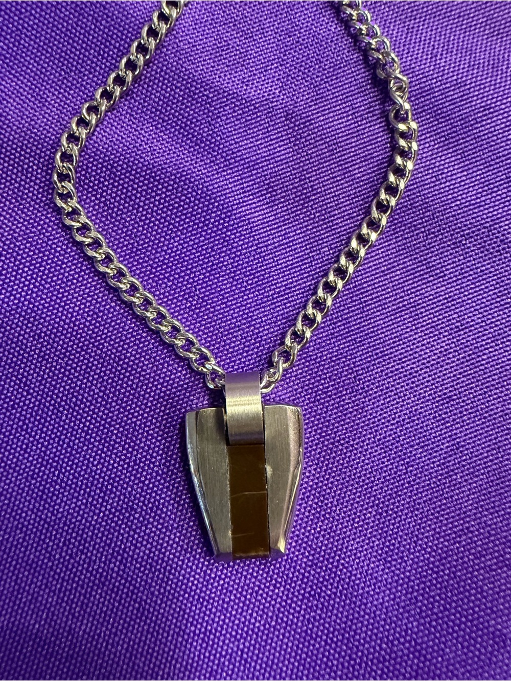 Park Lane Hero Necklace Retired Men’s Stainless Steel NWT